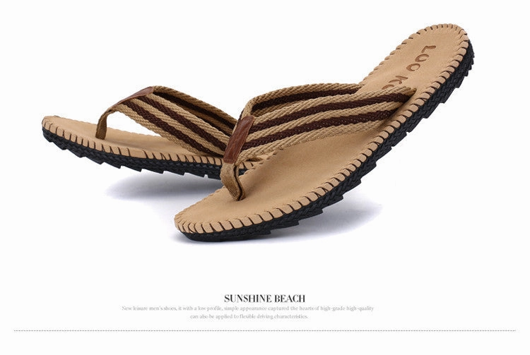Men's Beach Sandals - Available in 4 Colors Nebraska Slippers