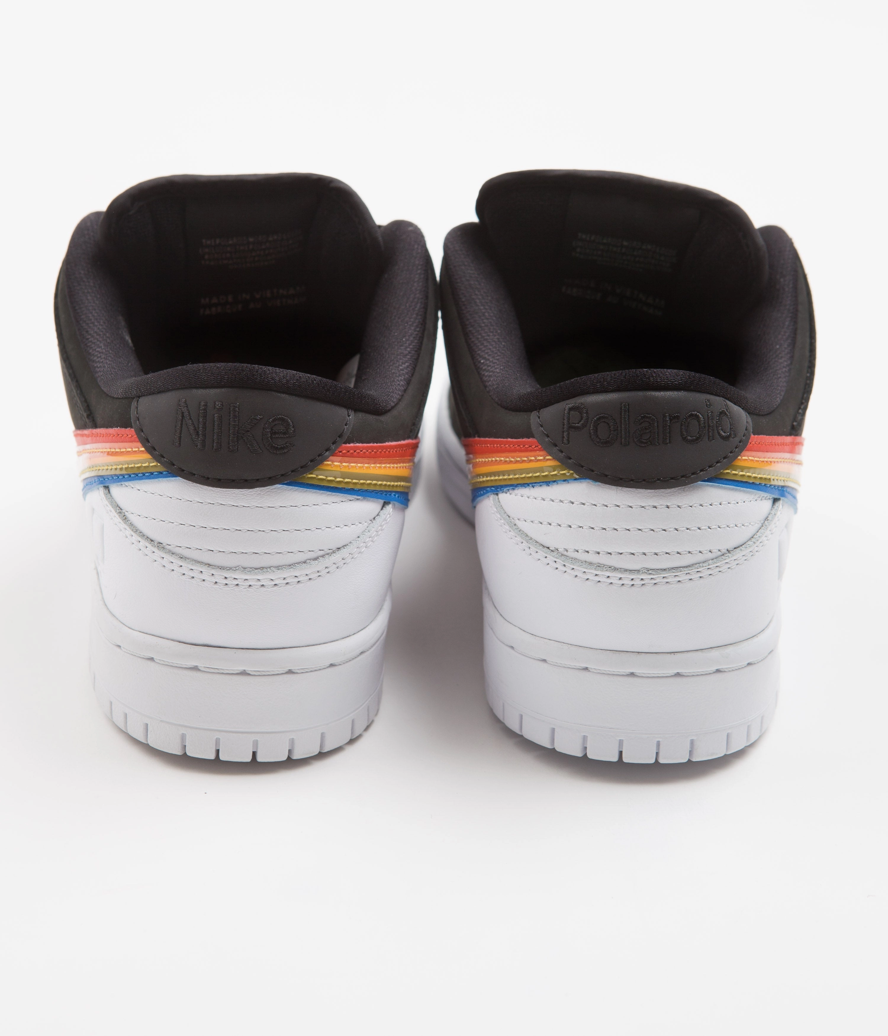 Asics Shoes Brand Nike SB Dunk Low Pro 'Polaroid' Shoes - Black / Black - White