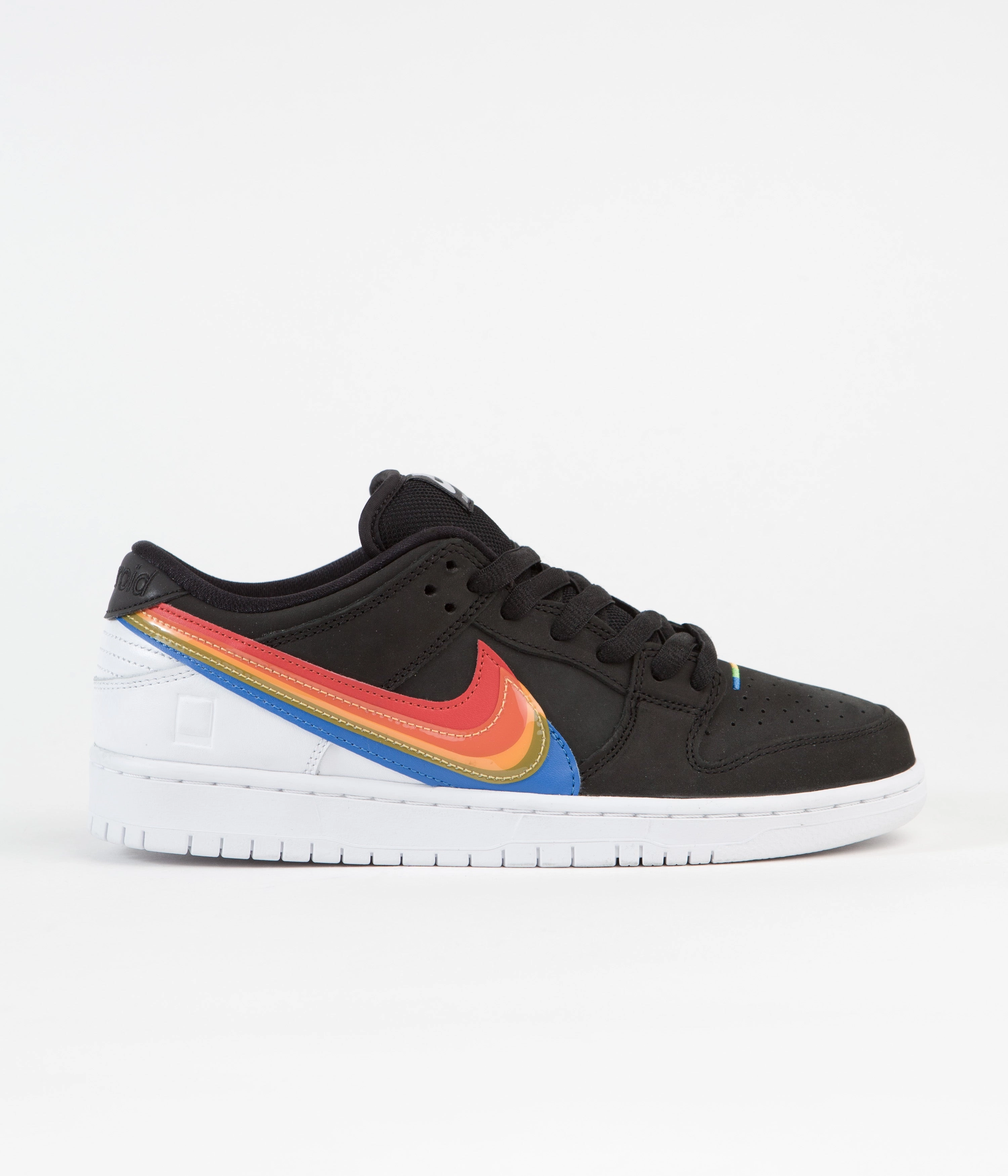 Nike SB Dunk Low Pro 'Polaroid' Shoes - Black / Black - White Asics Gel Course Glide Golf Shoes