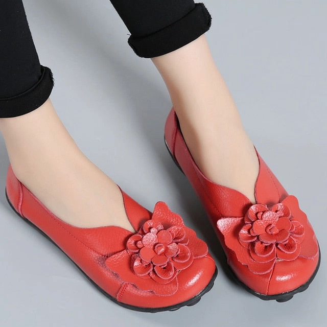 Mulheres Designer de Sapatos Baixos Mulheres Sapatos de Couro Genuno Das Mulheres Sapatas Das Senhoras Mocassins Mulheres Sapatos Casuais Zapatos Mujer Tamanho 35- 44 Dexflex Comfort Loafers