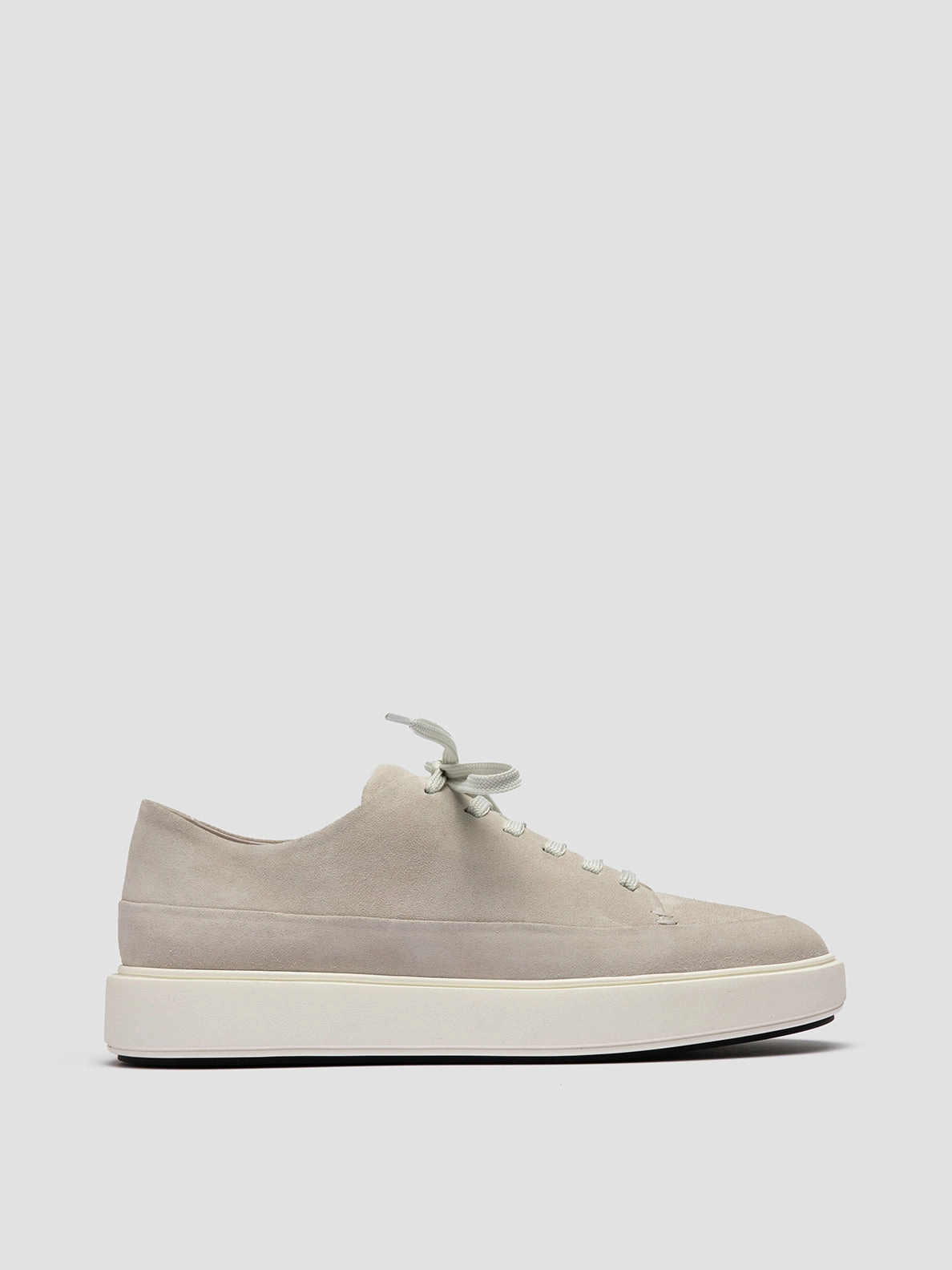 RELEASE 001 - Ivory Leather Low Top Sneakers Anthony Towns Sneakers