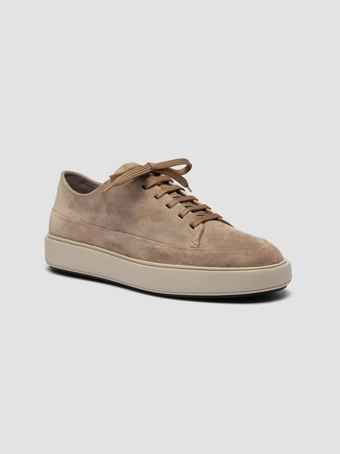 Vim Sneakers RELEASE 001 - Taupe Suede Low Top Sneakers