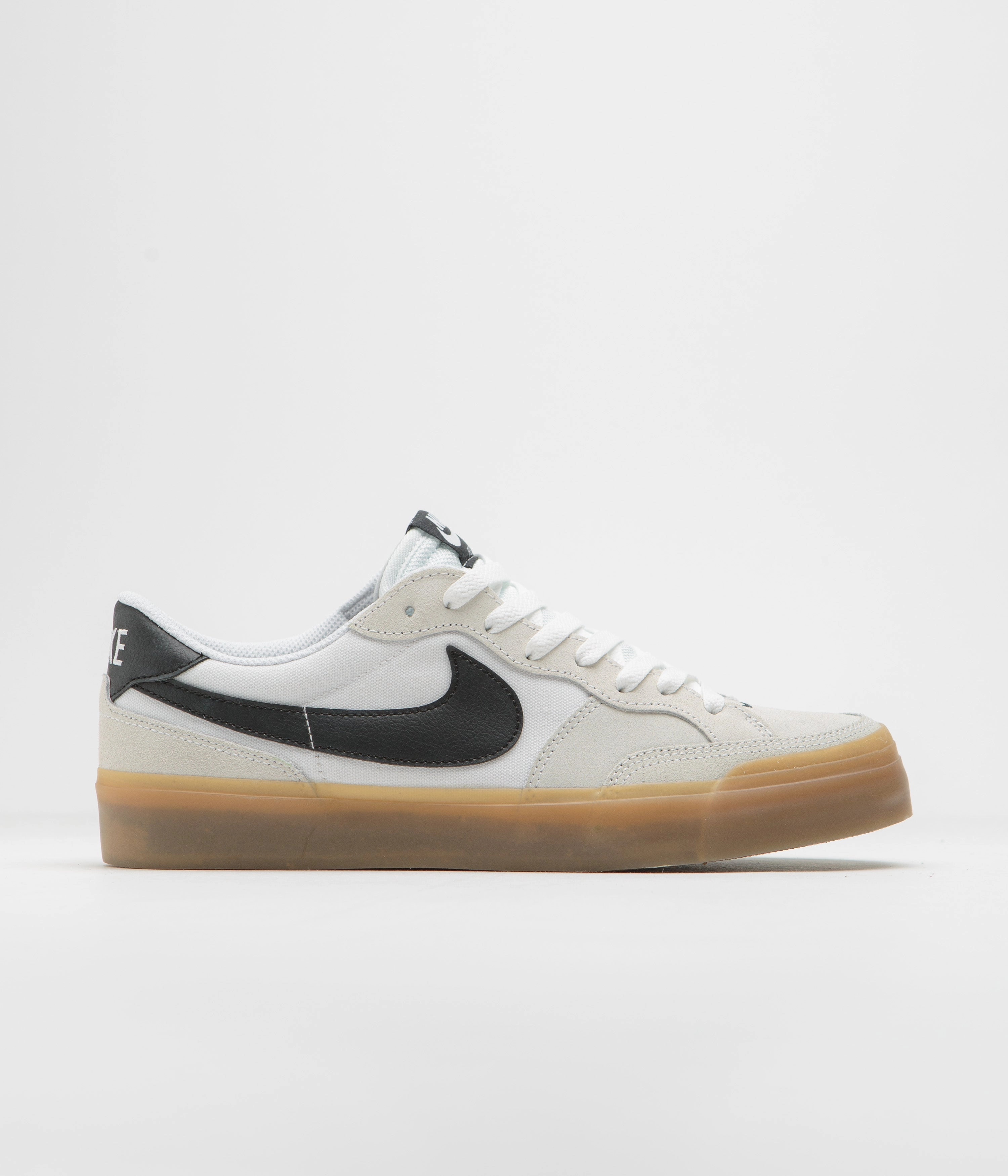 Nike SB Pogo Shoes - White / Black - White - Gum Light Brown Asics Mesh Shoes