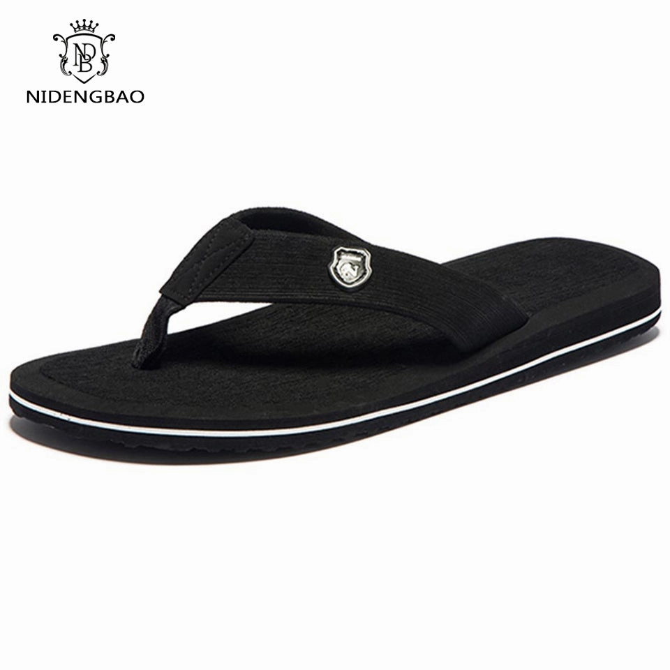 Summer Fashion Men's flip flops Beach Sandals for Men Flat Slippers non-slip Shoes plus size 48 49 50 Sandals pantufa Soft Ballet Slippers
