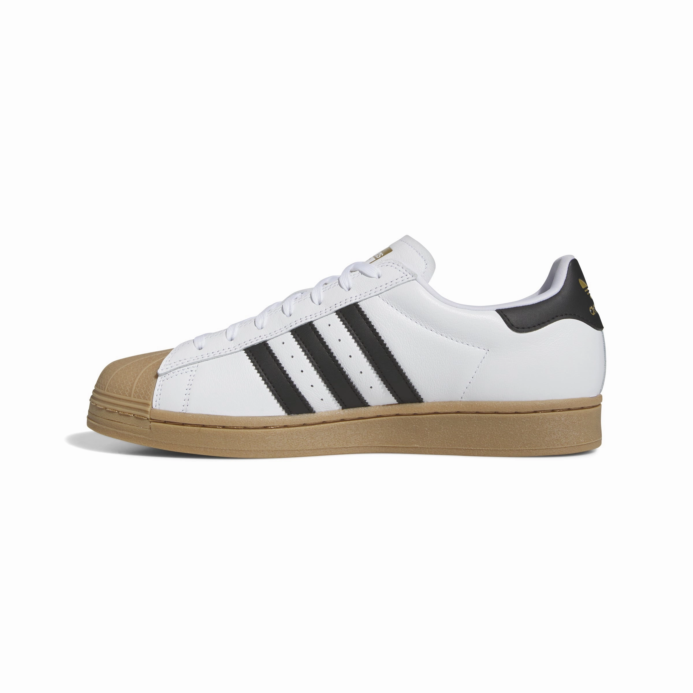 Adidas - Superstar ADV in Cloud White/Core Black/Gum Run Adidas Shoes