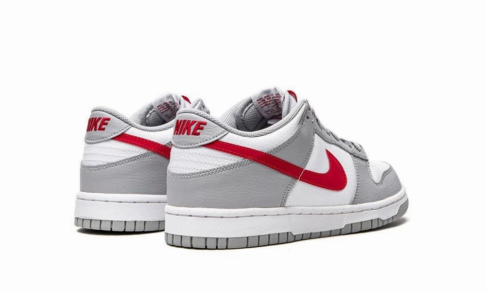 NIKE DUNK LOW WHITE WOLF GREY UNIVERSITY RED (GS) Volleyball Shoes Asics