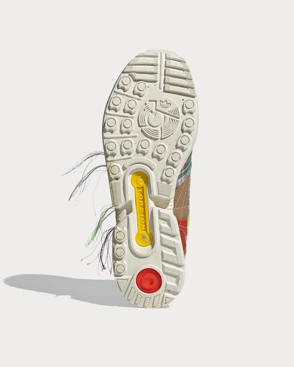 ZX 8000 SuperEarth Off White / Blue Bird / Red Low Top Sneakers Adidas No Lace Shoes