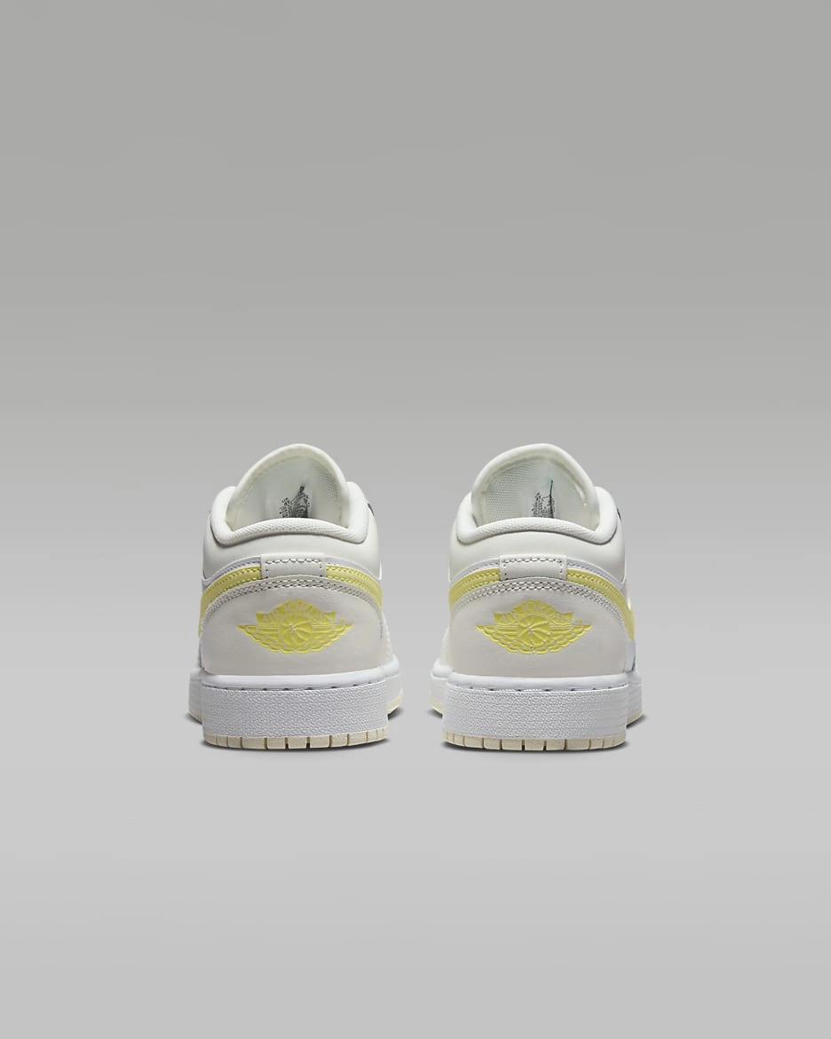 Stylish Asics Shoes Nike Kids' Air Jordan 1 Low Shoes - Sail / Light Laser Orange / White