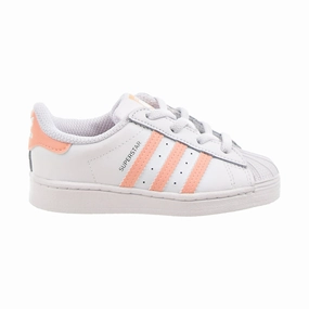 Adidas Tracy Mcgrady Shoes Adidas Superstar EL I Toddlers' Shoes Footwear White-Haze Coral-Footwear White