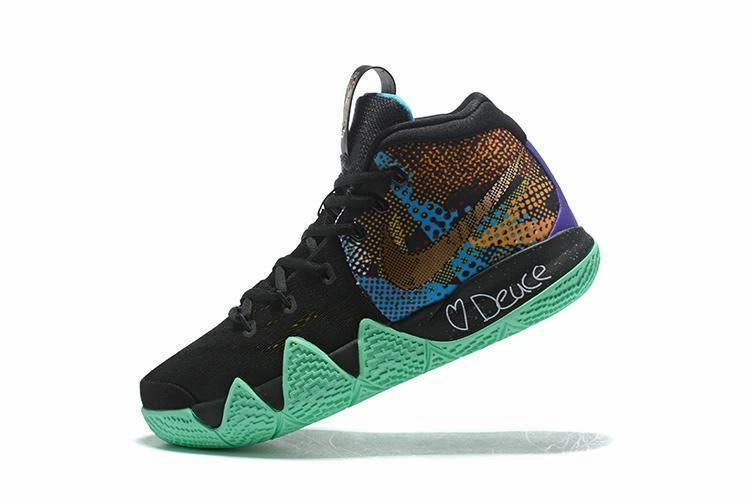 Asics Gel-game Tennis Shoes Nike Kyrie 4 Black Green Men Basketball Shoes Sale Size US 7-12