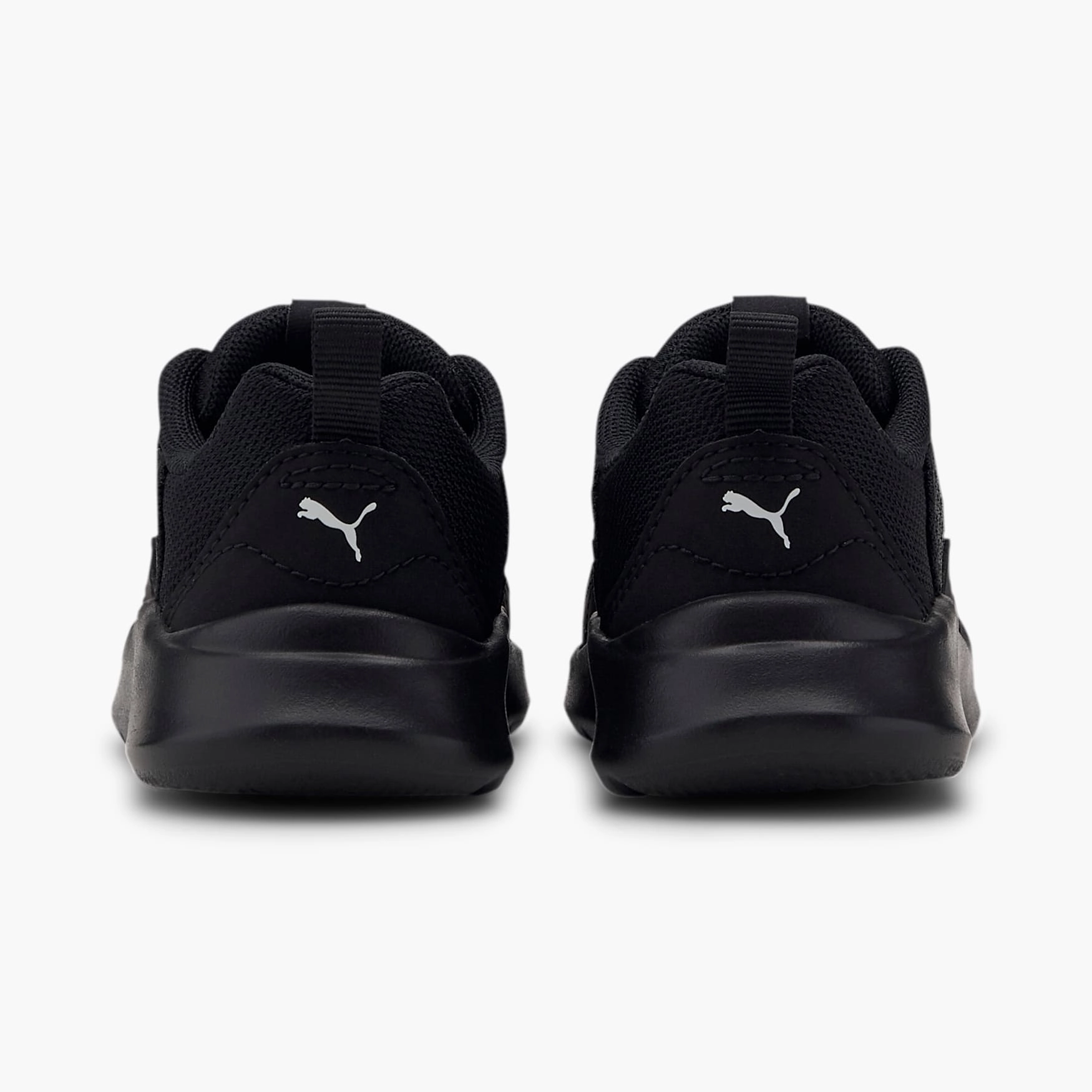 History Of Asics Shoes .Puma Toddler Wired PS Black - (372028 01) - PW - R1L10