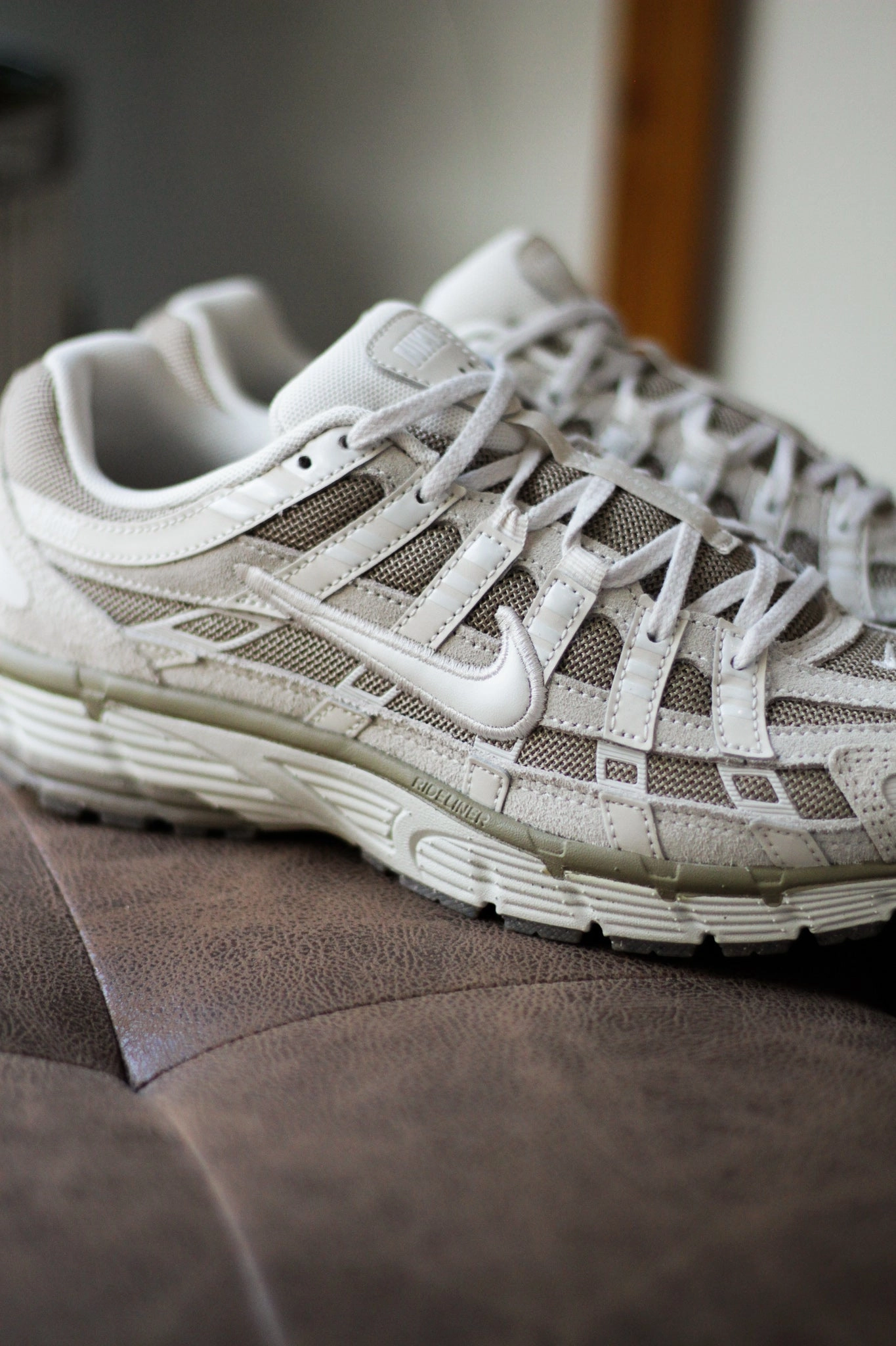 P-6000 PRM "LT OREWOOD BRN" Asics Tiger Volleyball Shoes