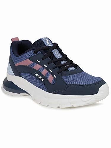 Campus Women's Bliss Navy/R.Slate Running Shoes 6-UK Get Fitted For Running Shoes