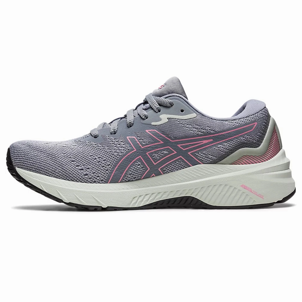 ASICS GT-1000 11 (W) - (PIEDMONT GREY/ PURE SILVER) RUNNING SHOES Asics Gel Pulse 9 Running Shoes T7d8n