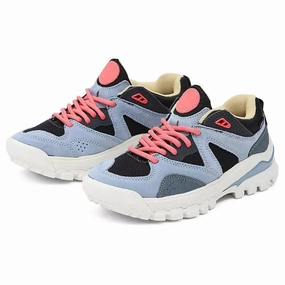 Women's Faux Suede Running Shoes,Blue/Black Best Padded Running Shoes