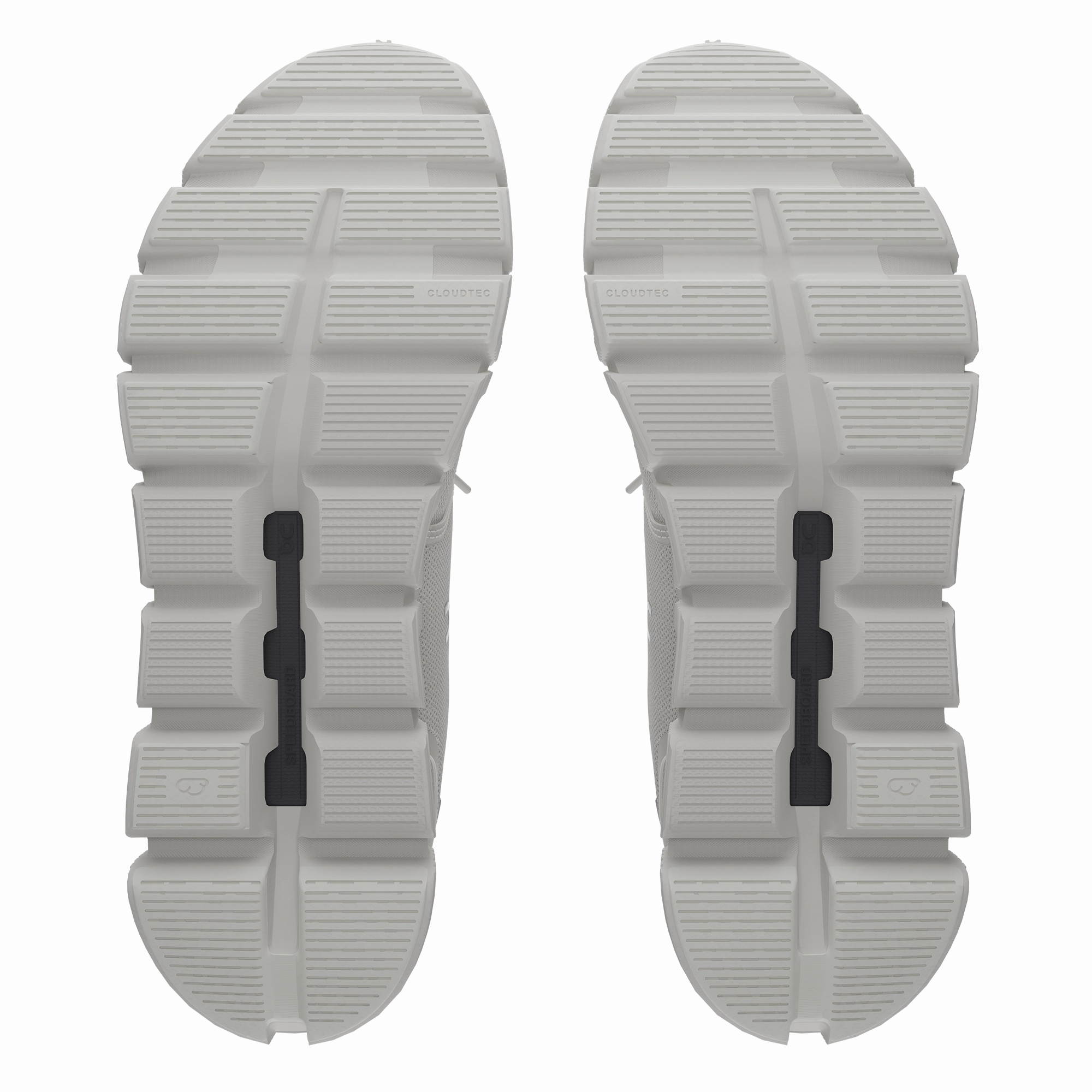 On Running Women's Athletic Cloud 6 - White/White Best Cushioned Shoes For Distance Running