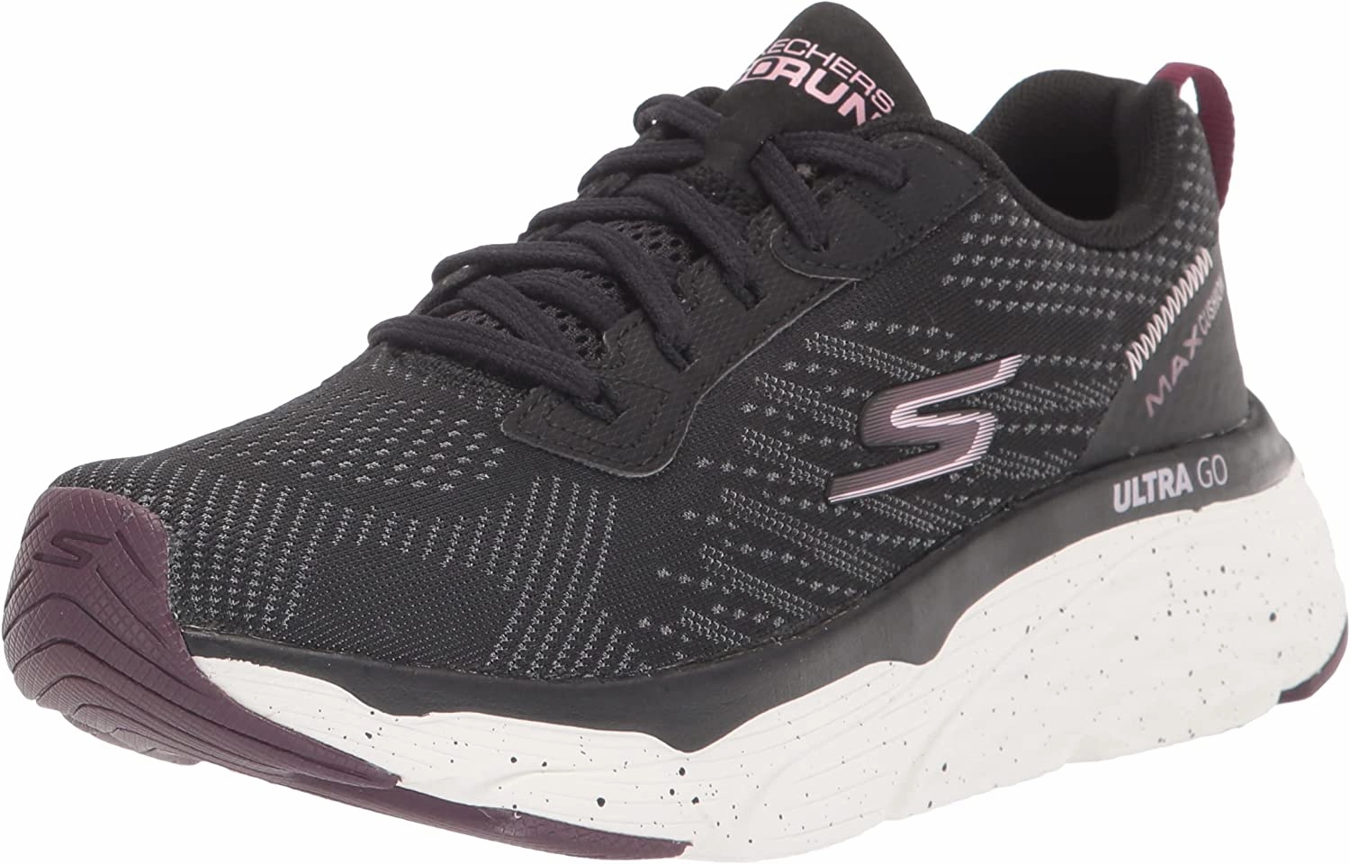 Skechers WOMEN'S Max Cushioning Elite 17693 BKW Novablast 4 Running Shoes