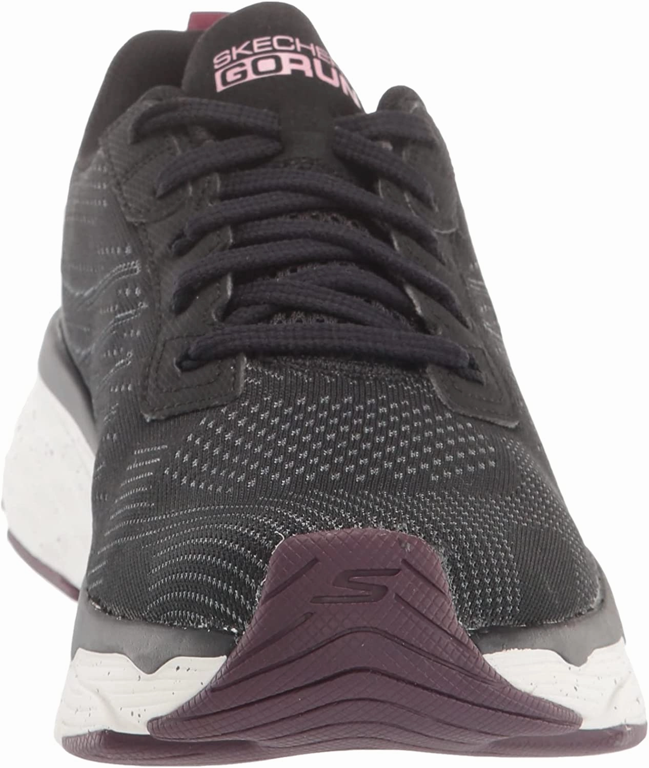 Skechers WOMEN'S Max Cushioning Elite 17693 BKW Low Heel Drop Running Shoes