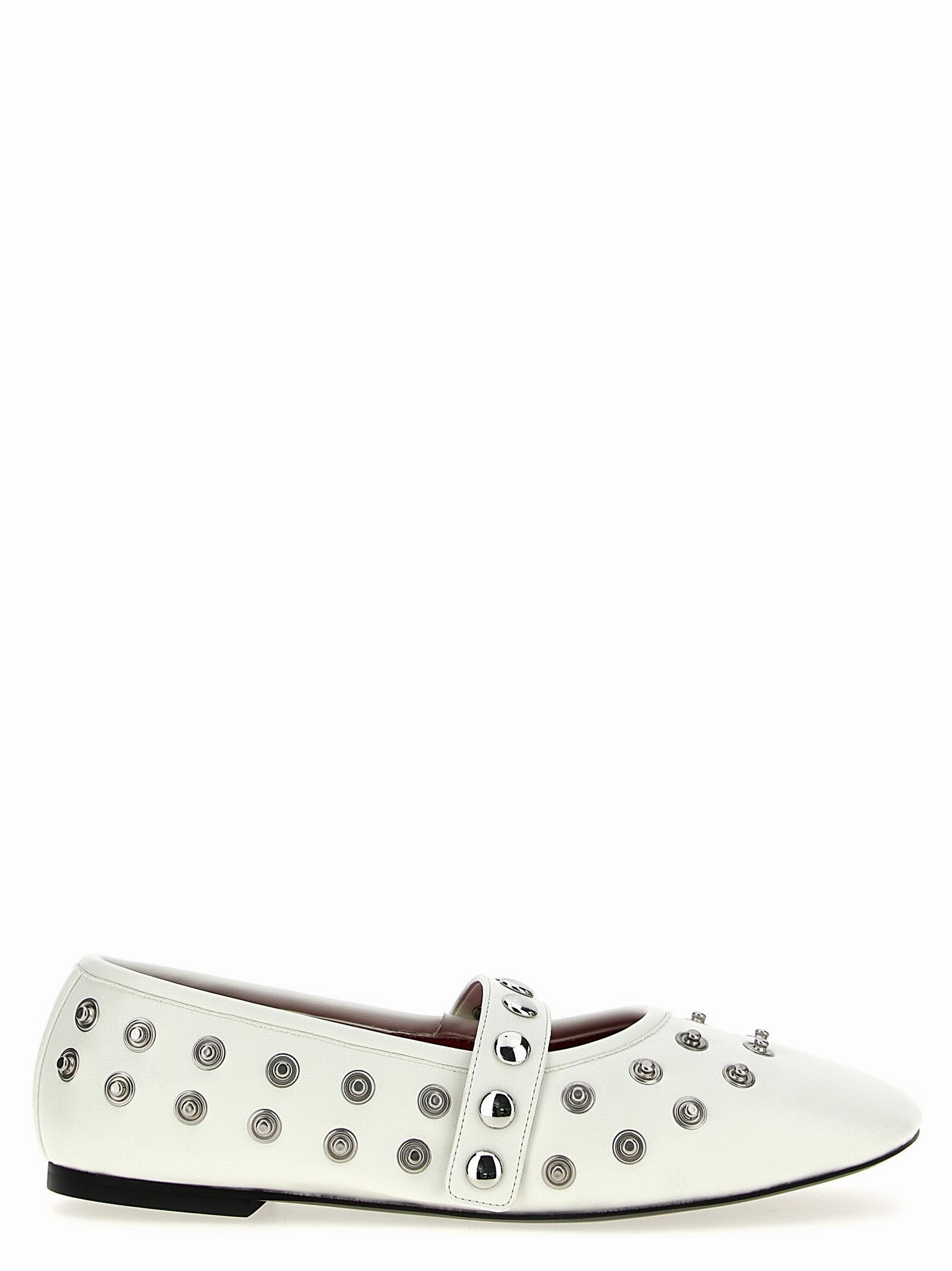 Sustainable Flats Shoes Ryder Flat Shoes Bianco