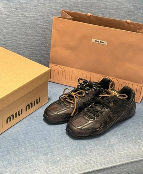 SE1465 New Balance X Miu Miu 530 SL Leather Sneakers / Size5-10 New Balance 800 Series Womens