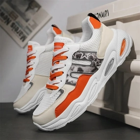 Hot Sale Men's Casual Sneaker Autumn Mixed Color Mesh Outdoor Shoes for Mens Trendy Mans Tennis Sports Lightweight Male Sneakers Wrangler Casual Shoes