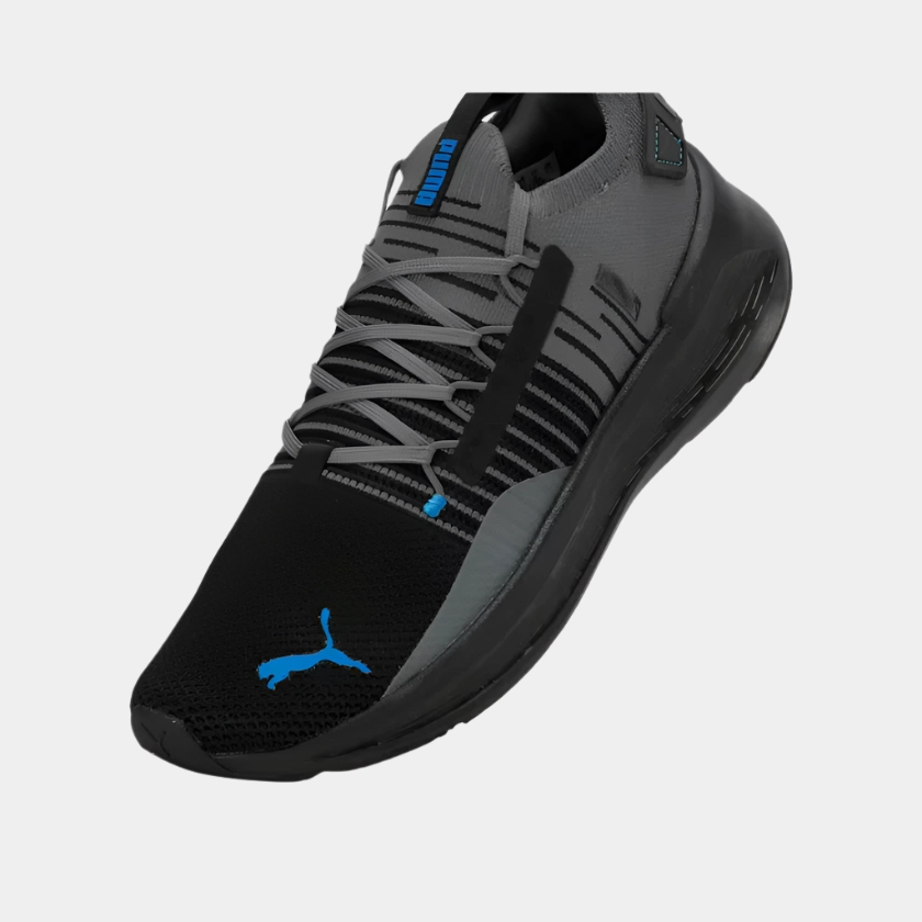 Puma Softride Symmetry Fuzion Unisex Running Shoes -Black/Cool Dark Gray/Team Royal Customize Puma Shoes