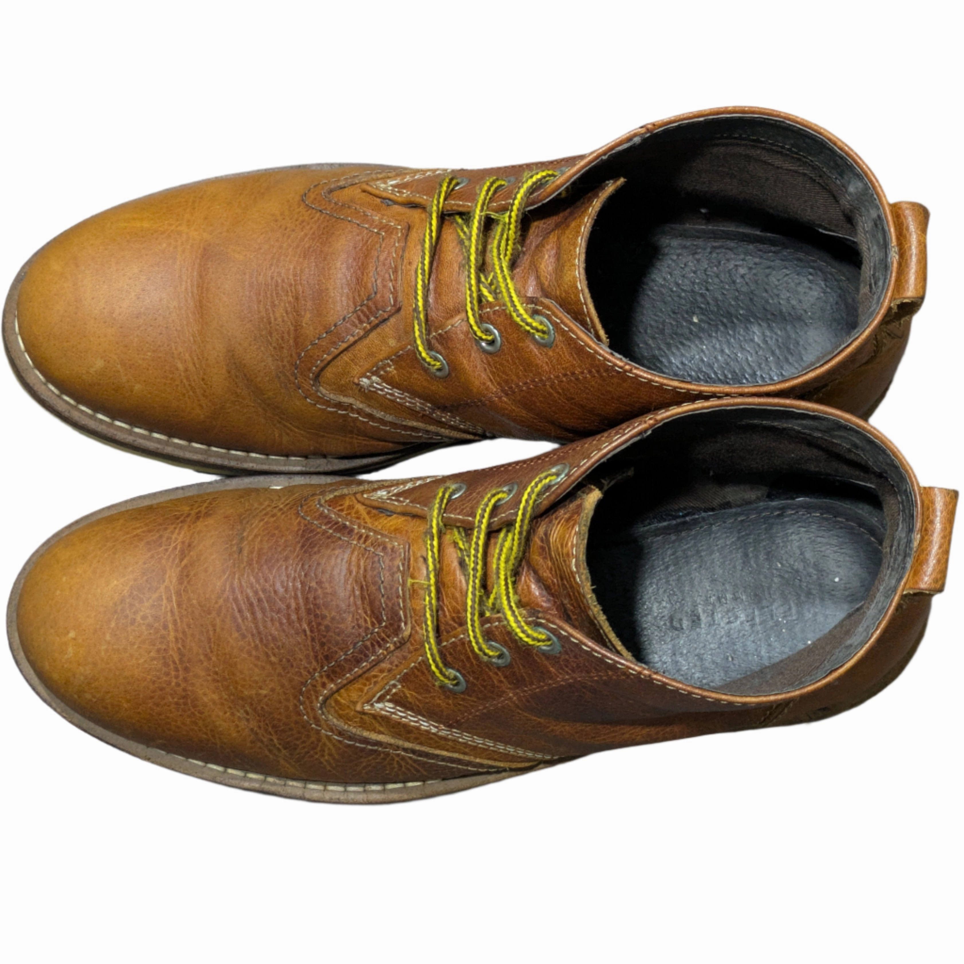 Pearl Shoes Flats Selected Homme Jeans Men's Sel Narni Noos Lace-Up Boots Size UK 10 / EU 44 / US 11