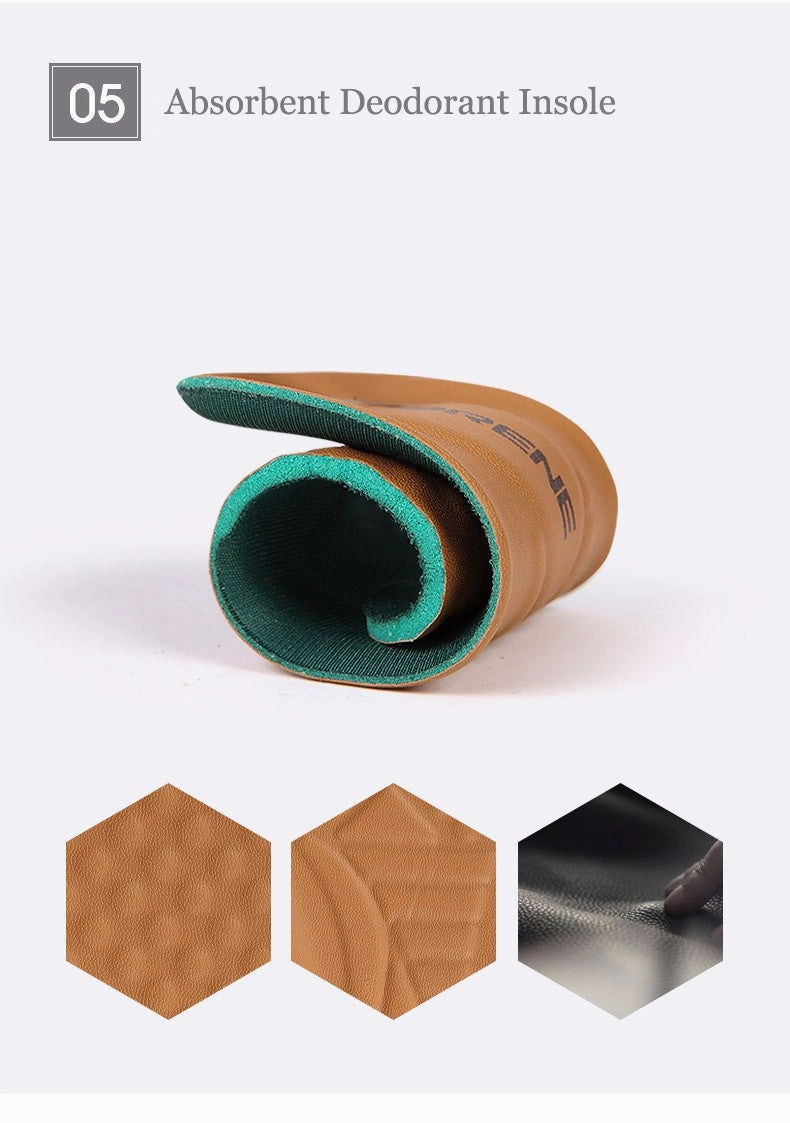 SERENE 2017 Casual Derby Cow Leather Men Shoes Slip On Business Casual Shoes