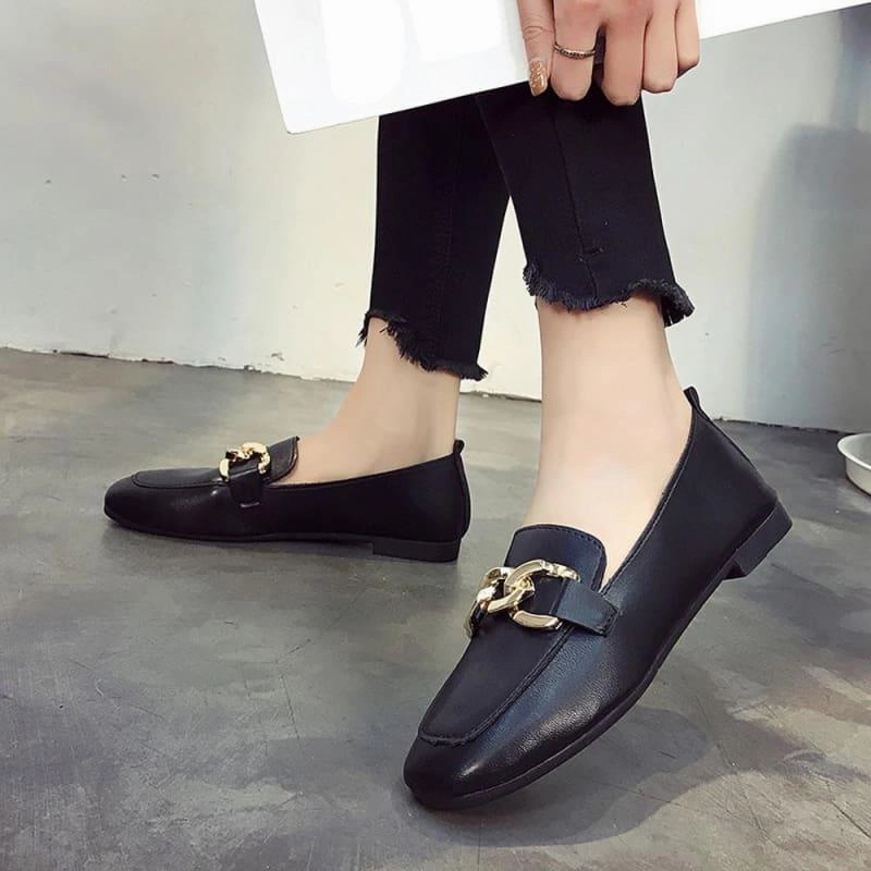 Shallow Mouth Loafers Summer Fashion Sweet Flats Traveler Penny Loafers Suede