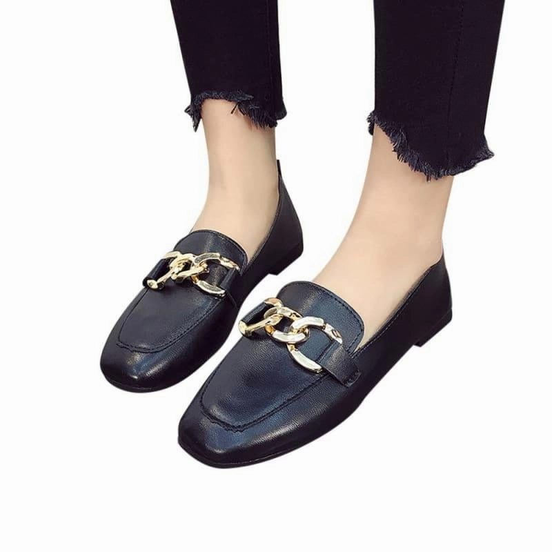 Shallow Mouth Loafers Summer Fashion Sweet Flats Tux With Loafers