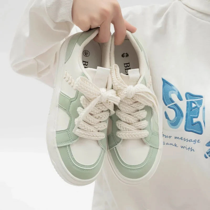 binfenxie  -  Women's New Ulluang Thin Casual Versatile Leather Shoes High Aesthetic Value Rubber Upper Shoes For Fashion Wear Hiking Shoes Casually