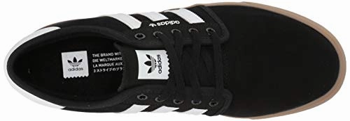 adidas mens Seeley Sneaker, Black/White/Gum, 10.5 US Adidas Minnie Mouse Shoes