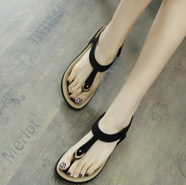 Siketu Summer Shoes Women Bohemia Ethnic Flip Flops Soft Flat Sandals Woman Casual Comfortable Plus Beach Brand Flip Flops