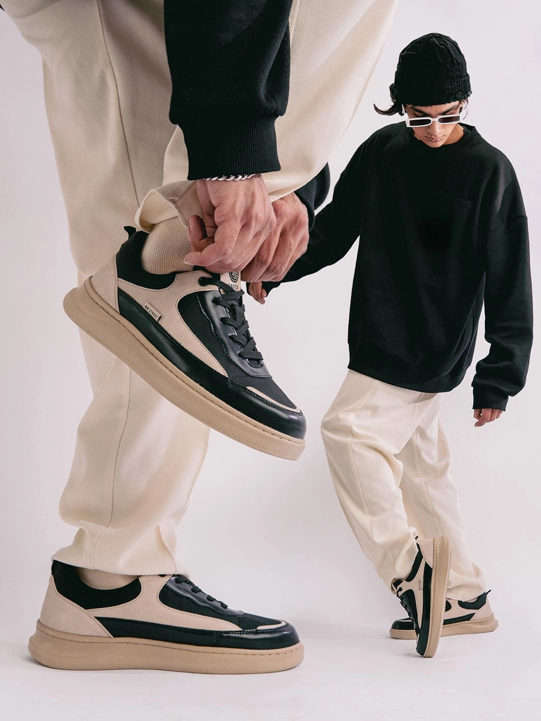 Bacca Bucci VIBE-STEP Men's Low-Top Sneakers Best Sneakers For Retail Workers