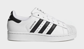 Superstar II Grade School Lifestyle Shoes (White/Black) Adidas Samba