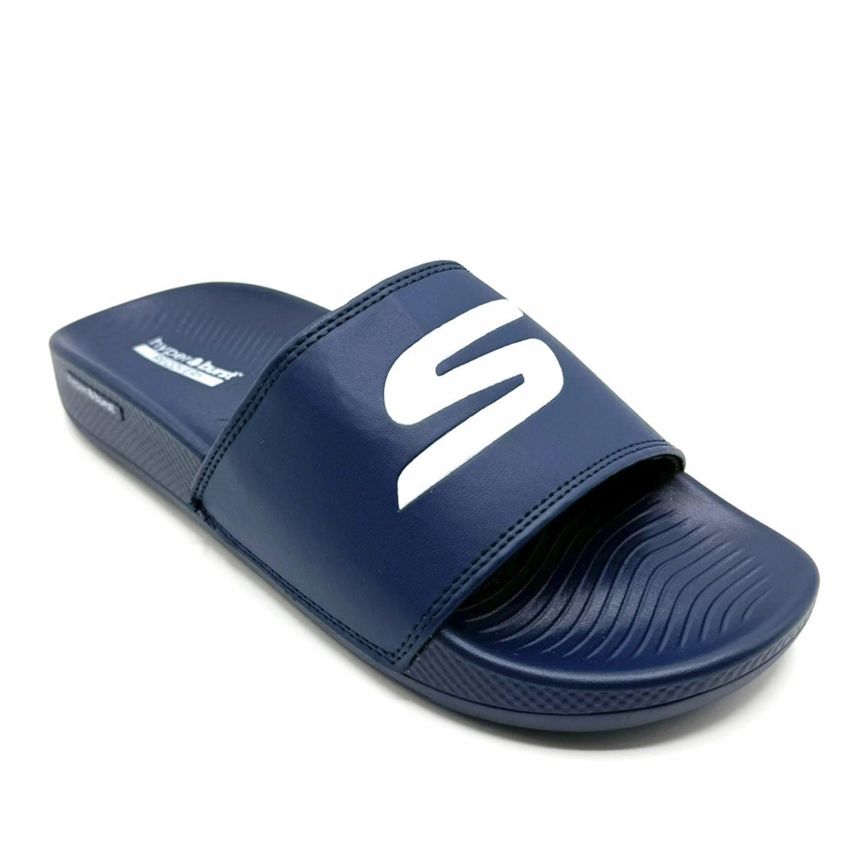 Skechers Hyper Burst Memory Foam Slide Blue St. Lucia Sandals Grande Resort Reviews