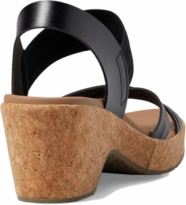 Skechers Women's Brystol - Night Skies Heeled Sandals Best Flip Flops For High Arch Support