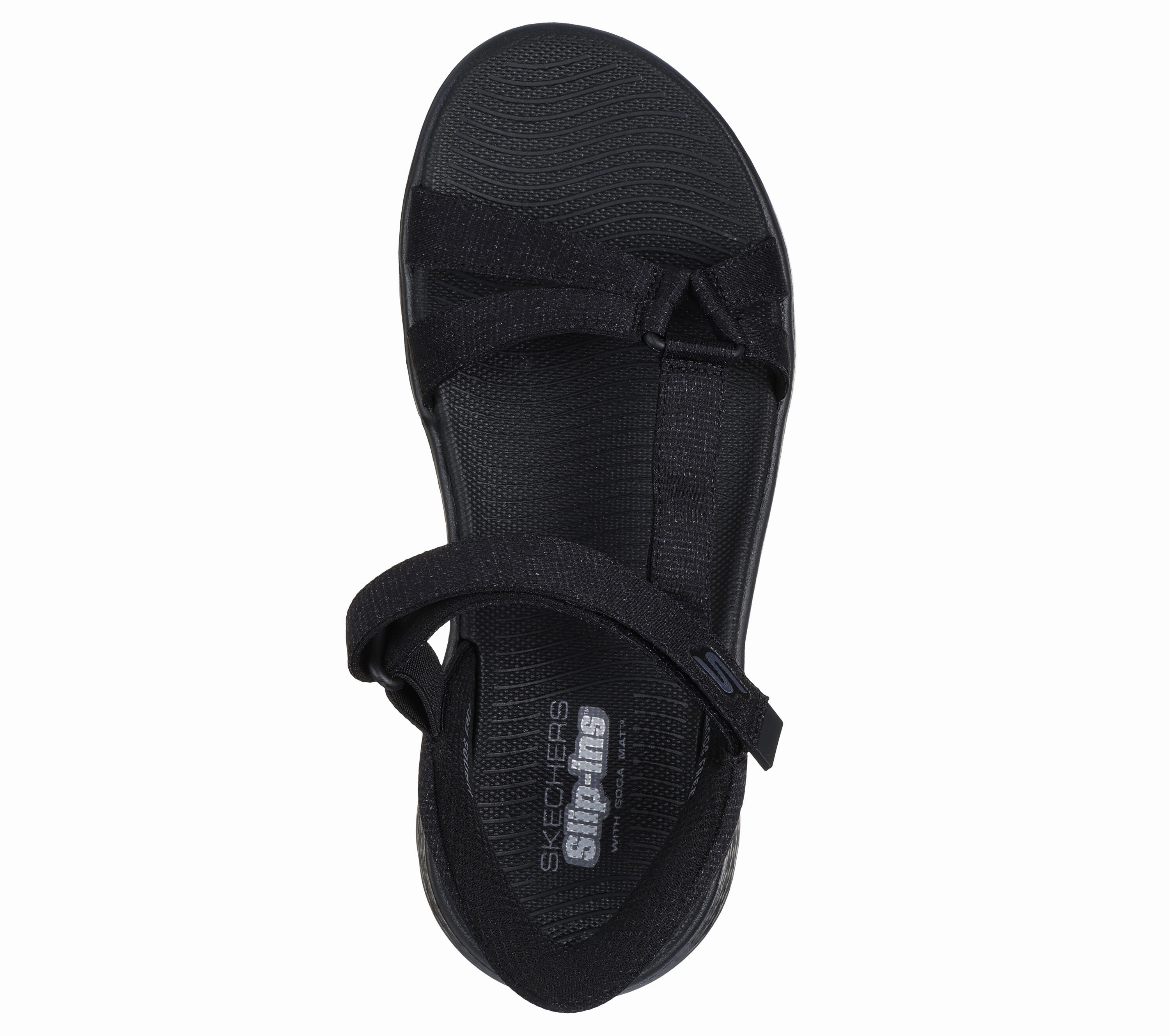 Nicole Miller Flip Flops Skechers Women's Go Walk Flex Sandal-Illuminate Hands Free Slip-ins Fisherman