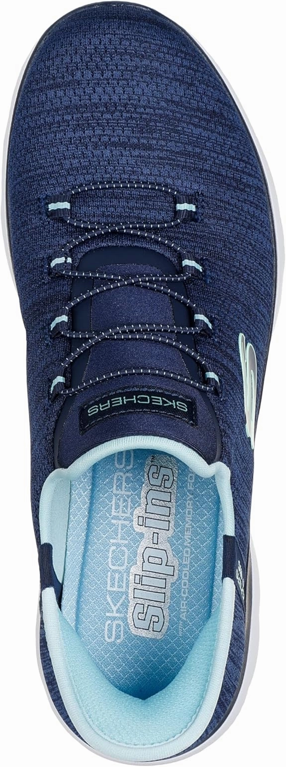 Orthofeet Sneakers Skechers Women's Hands Free Slip-ins Summits-Everyday Set Sneaker Flexible traction outsole