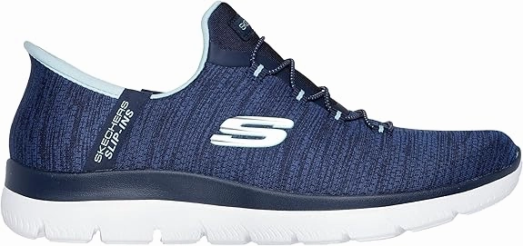 Skechers Women's Hands Free Slip-ins Summits-Everyday Set Sneaker Flexible traction outsole Bottoms Sneakers