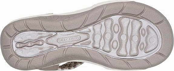 Skechers Women's Martha Stewart Reggae Cup-Coastal Trail Flat Sandal Infant Flip Flops Size 3