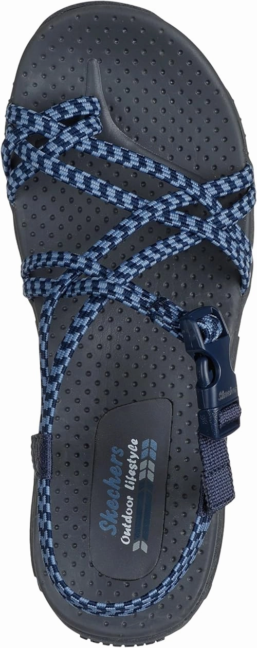 Skechers Women's Reggae-Perfect Duo Sport Sandal Prince Flip Flops