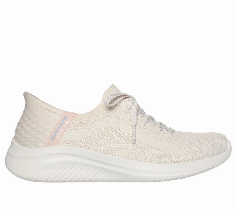 Skechers Women's Ultra Flex 3.0 BrilliantPath Sneaker Silver Sneakers Aetna