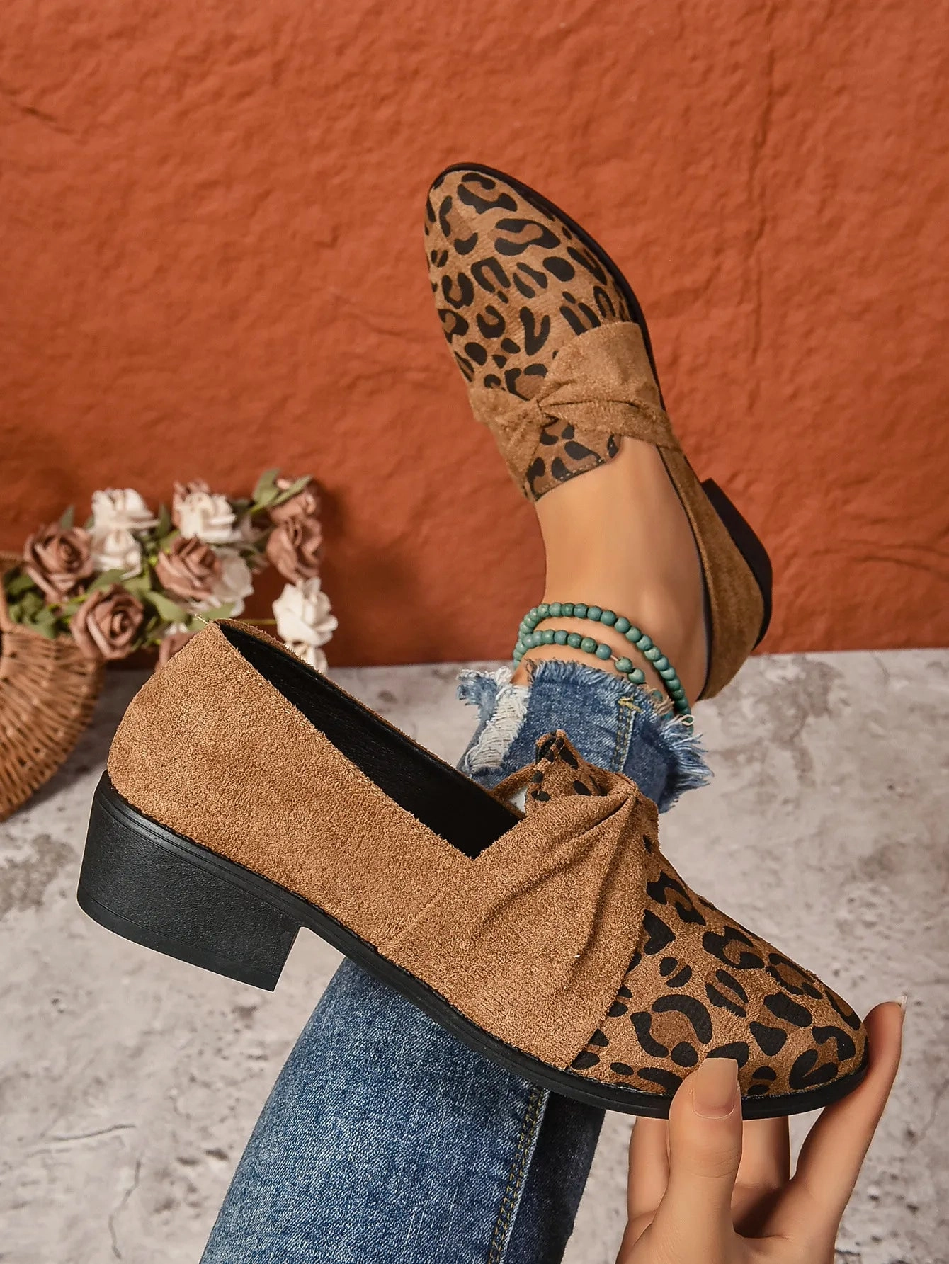 Loafers At Macy's Women's Loafers Pointed Toe Chunky Heel Shoes