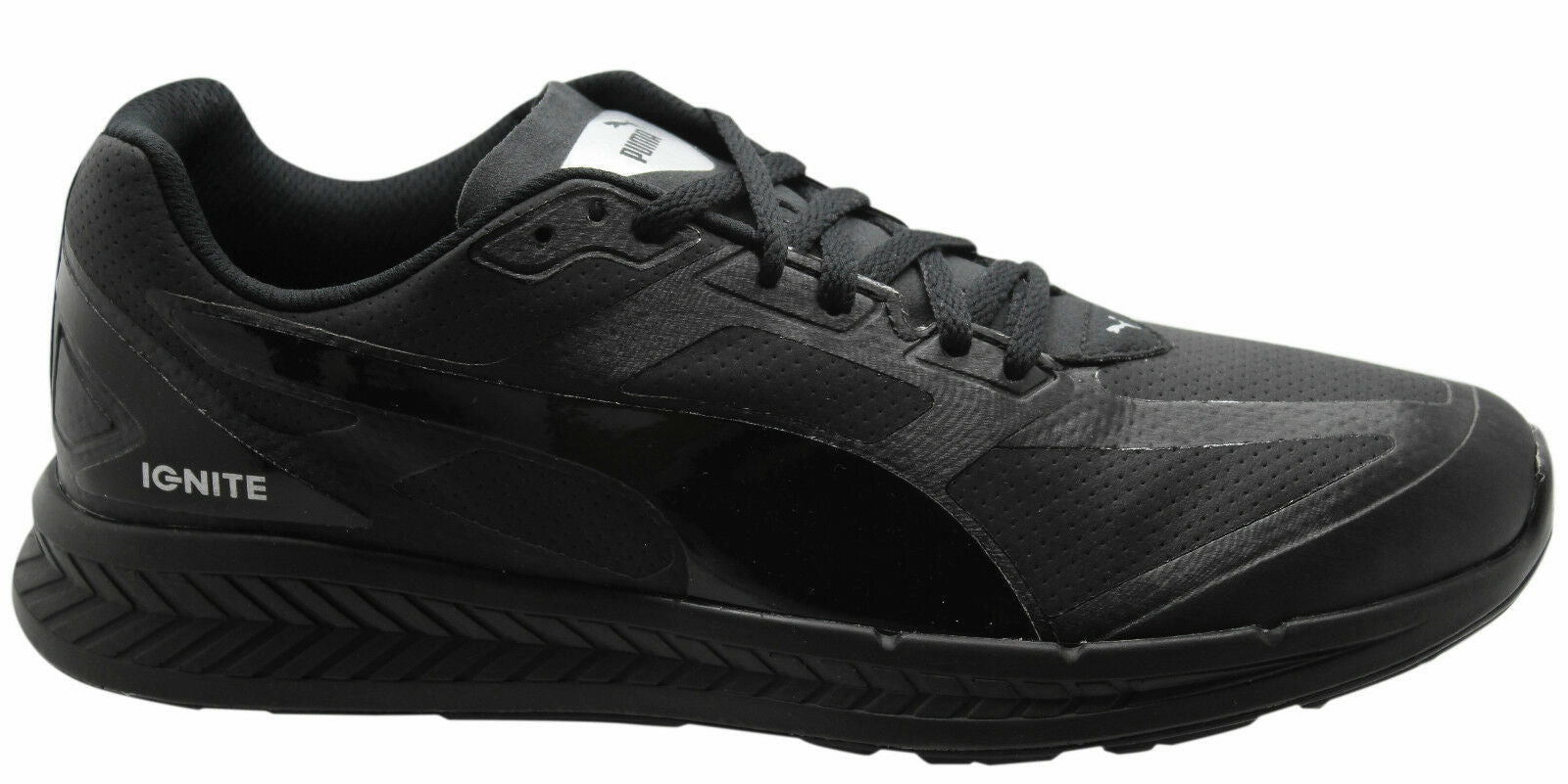 Puma Ignite Matt & Shine Mens Black Running Shoes The New Puma Basketball Shoes