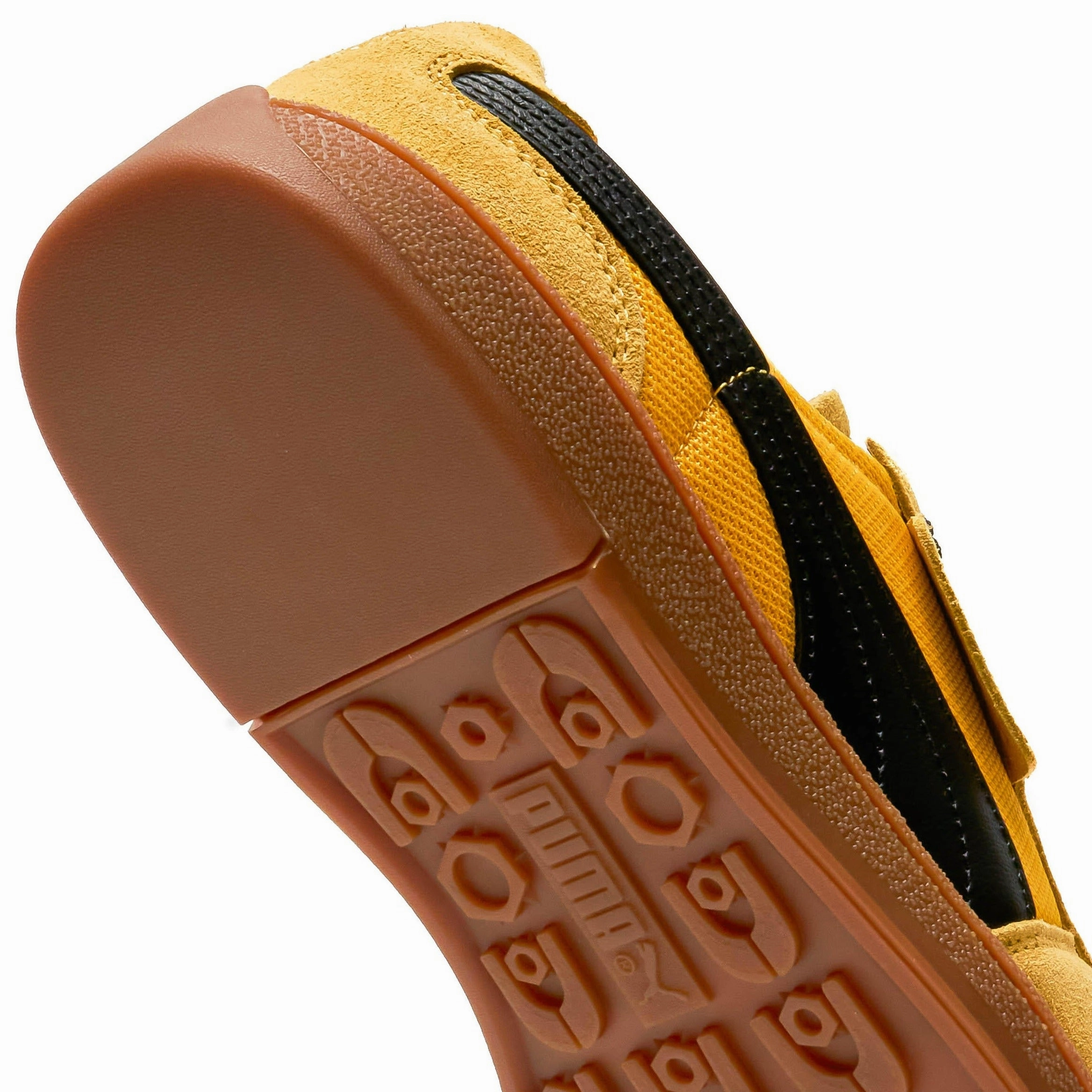 PUMA Super Team OG Yellow Sizzle Black 390424 11 Unisex (LF) Puma Proseries Running Shoes