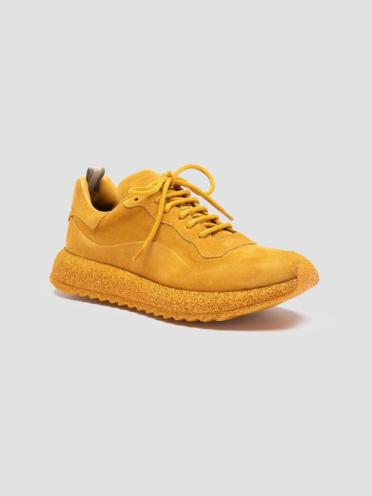 Lane Bryant Sneakers RACE RUBREX 103 - Yellow Suede Low Top Sneakers