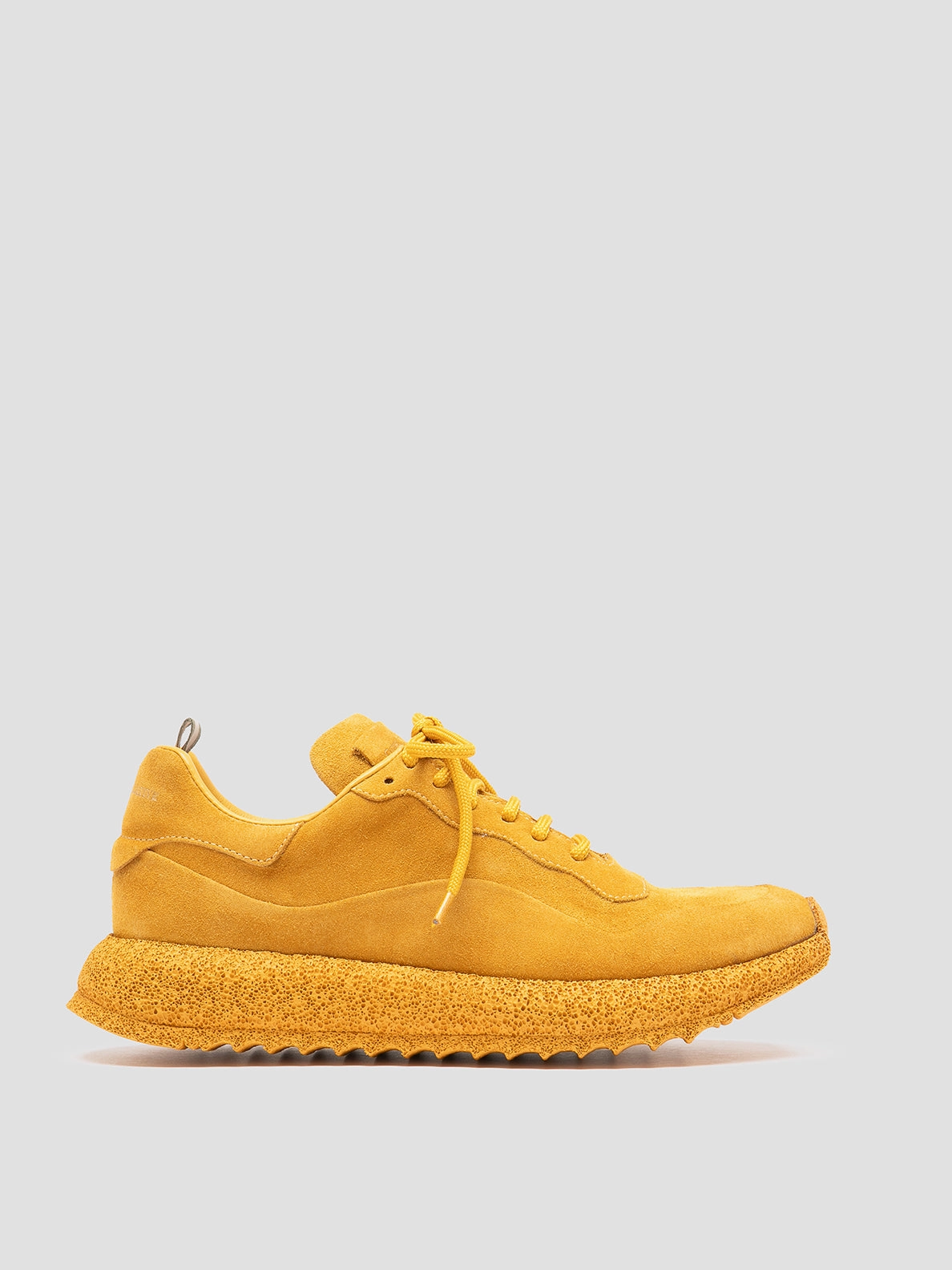 RACE RUBREX 103 - Yellow Suede Low Top Sneakers Safe Step Sneakers