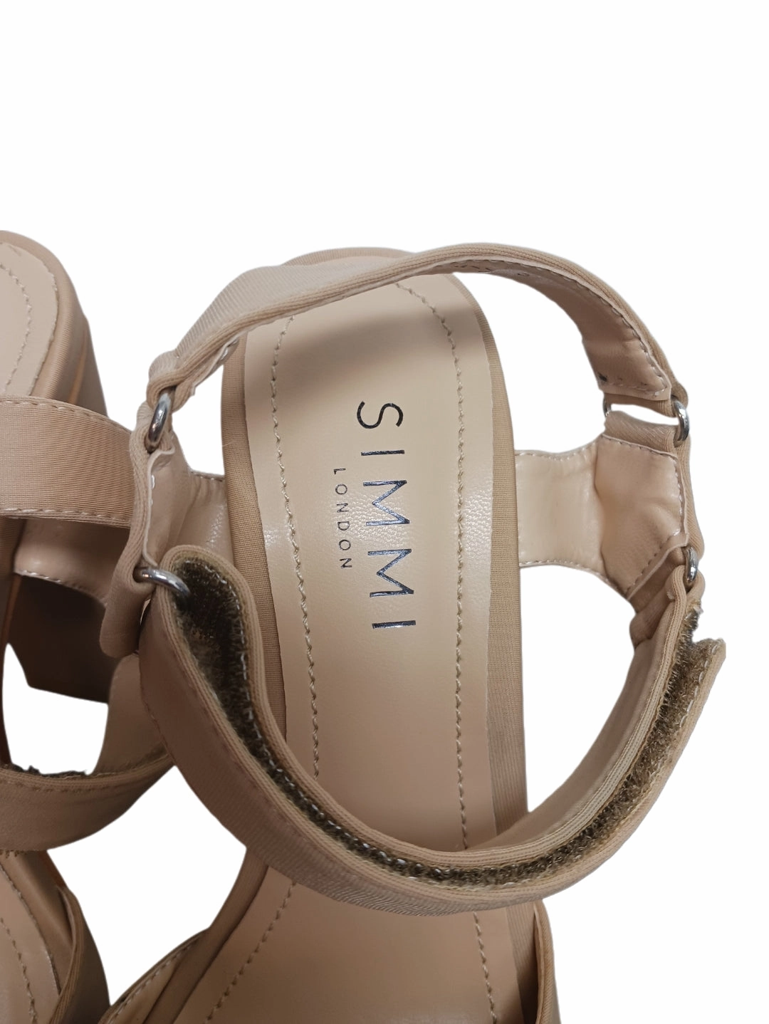 Sandals From Target Simmi London Nude Beige Sandals Heels Shoes, Size US 5