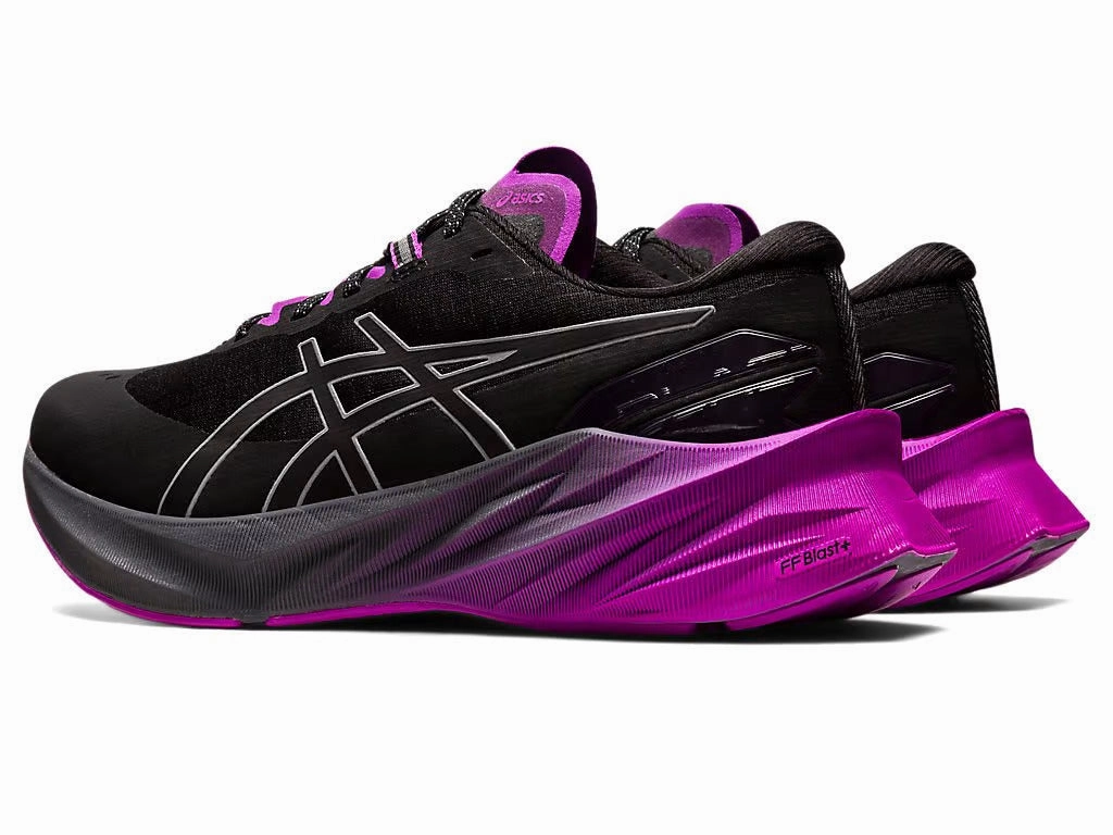 Asics Magic Speed 4 Running Shoes Asics Women's NOVABLAST 3 LITE-SHOW - BLACK/ORCHID